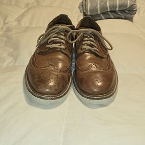 Cole Haan Brown Leather Oxfords